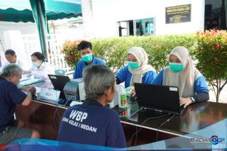Rutan Kelas I Medan Gelar Skrining TB Bagi 200 Warga Binaan